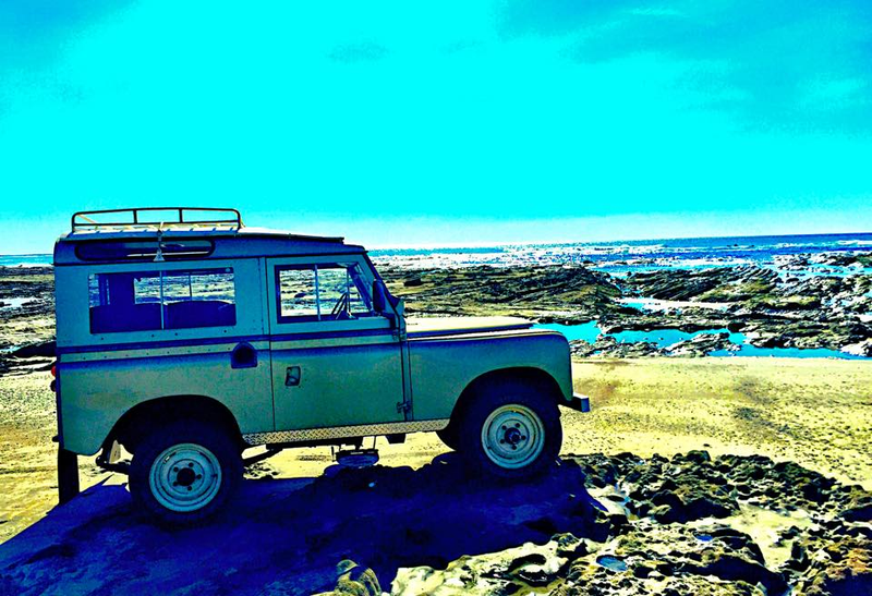 Illustration for article titled Friend's Roadtrip in a 1971 Land Rover Defender Series IIA.